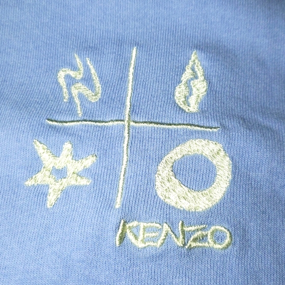 KENZO Seasonal Crest Tee Size Medium Embroidered - Picture 3 of 5